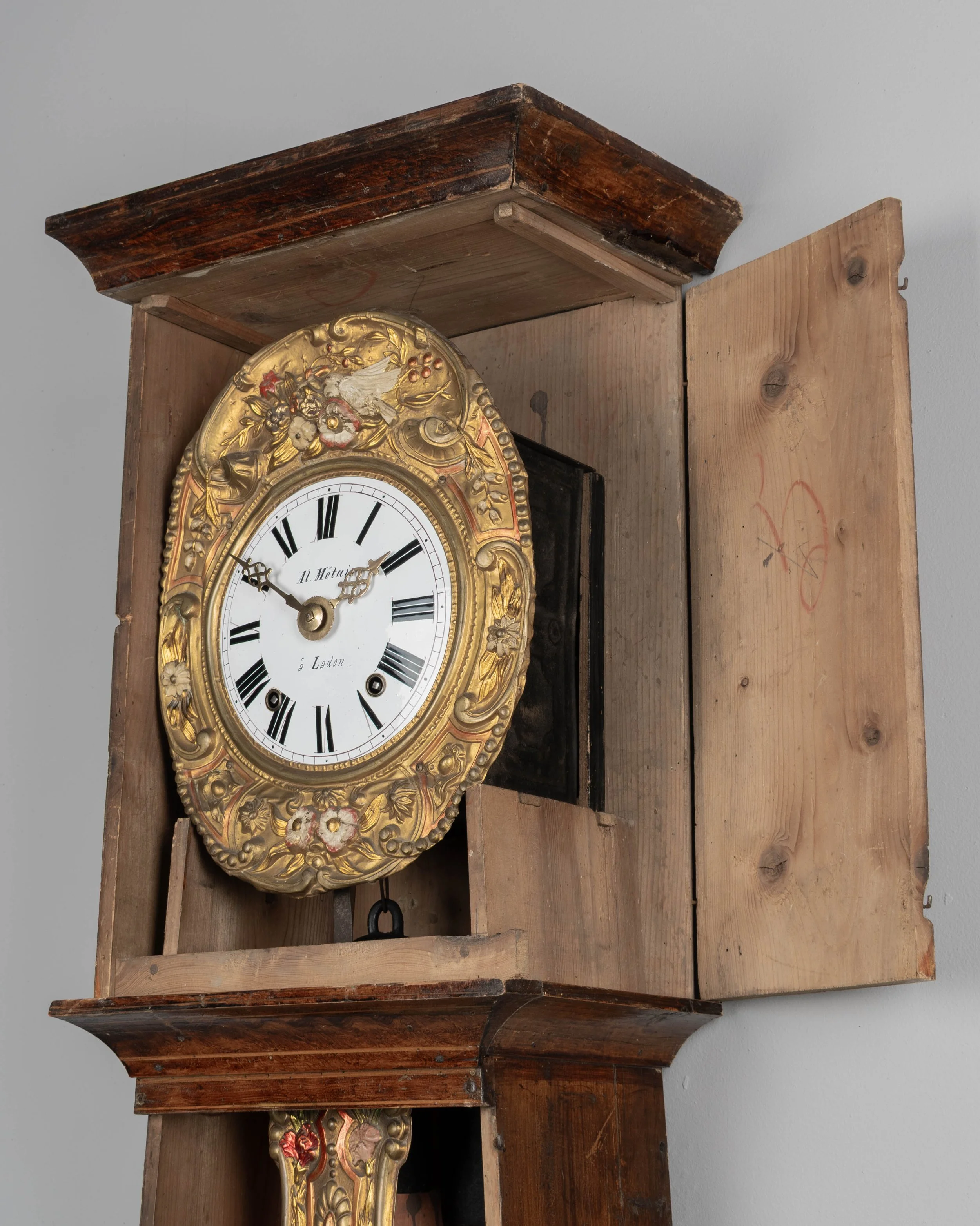 Olivier Fleury French Antiques-Antique Wall Clocks for Sale